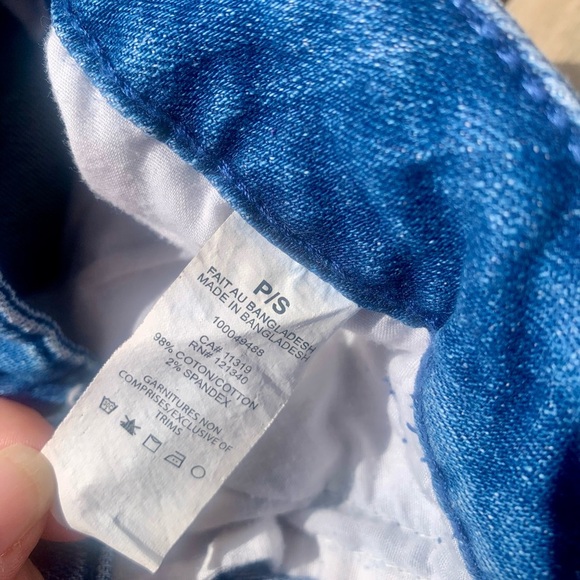 💜 Garage Blue Denim Mini Skirt - Size S - Picture 6 of 6